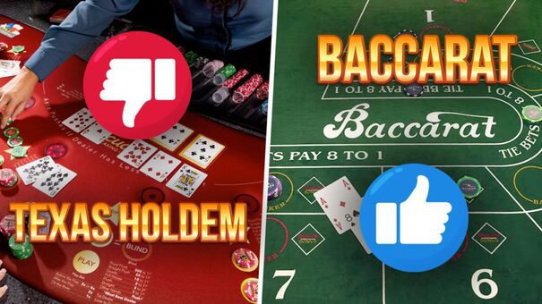 7 Reasons Why Baccarat is Better than Texas Hold'em in Casino