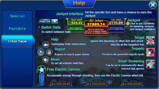 JILI Jackpot Fishing game Panimula 2 Mga Tampok ng Jackpot Fishing Casino