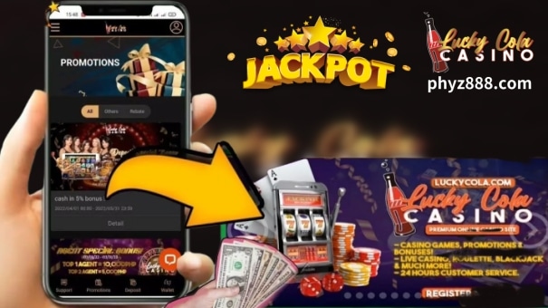 Lucky Cola owns all kinds of promotions like JILI Games, AE Slot, Fa chai Game, these are common slot machines with promotions.
